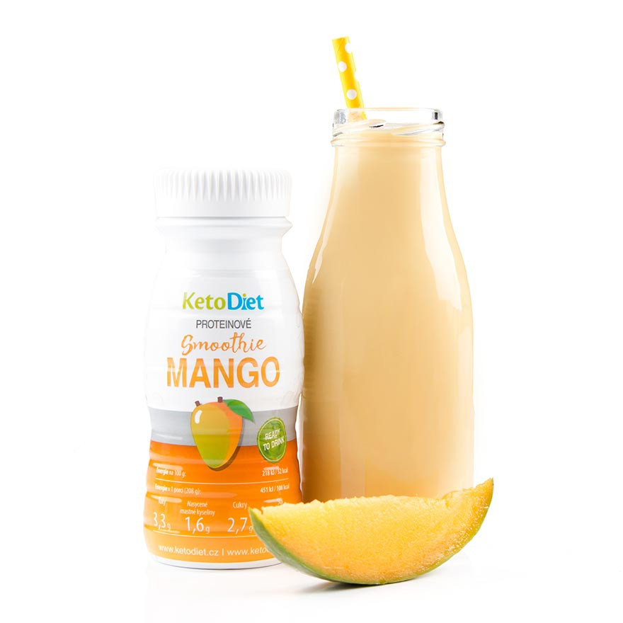 KetoDiet Proteínové smoothie Mango (200 ml – 1 porcia)